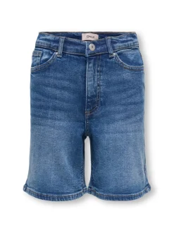 -KOGJUICY Taille haute Regular Fit Short en denim