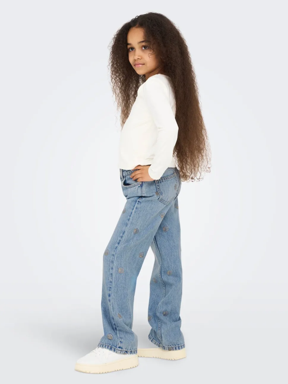 KOGJUICY Taille haute Wide Leg Fit Jeans