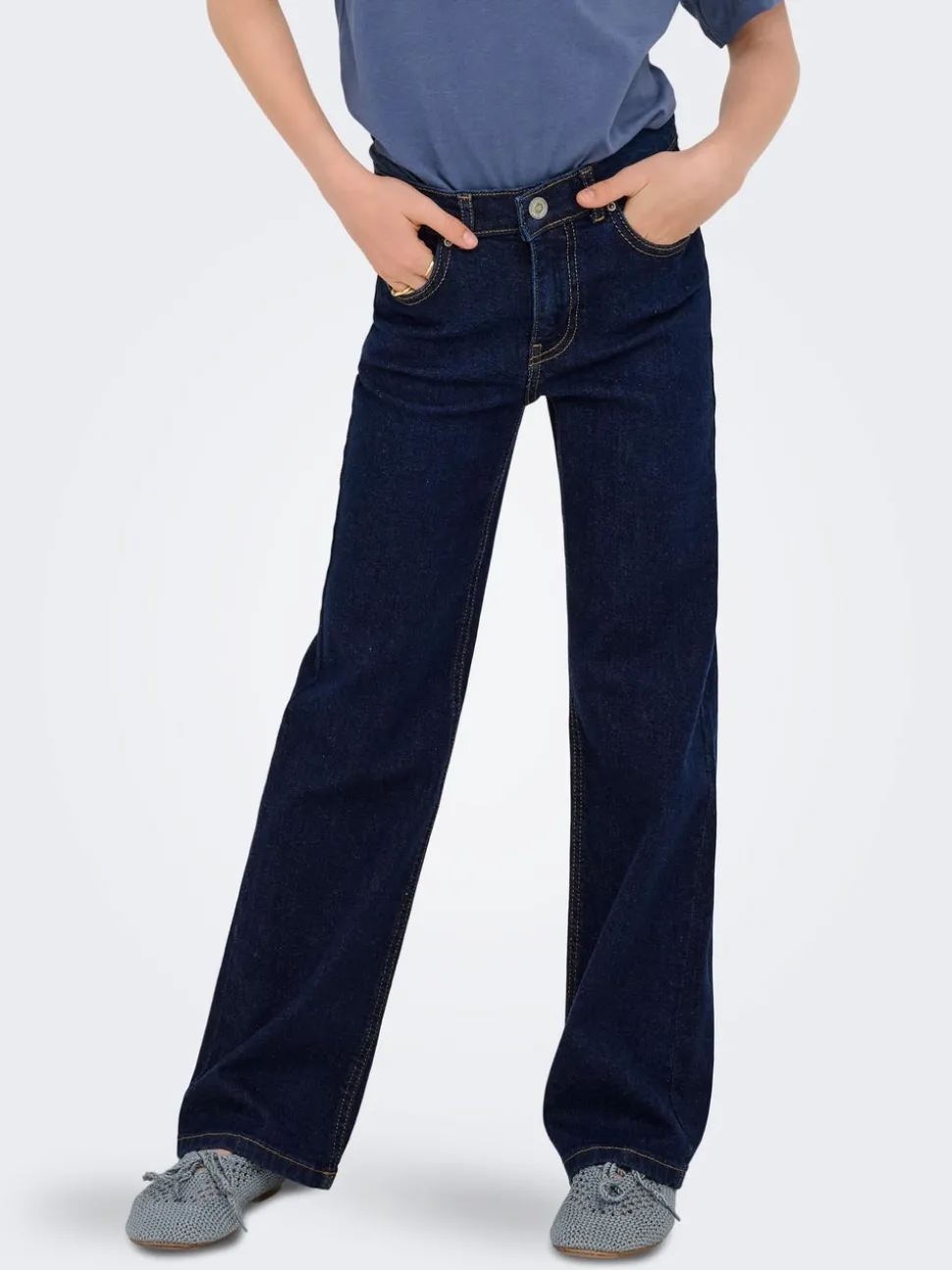 KOGJUICY Taille moyenne Wide Leg Fit Jeans