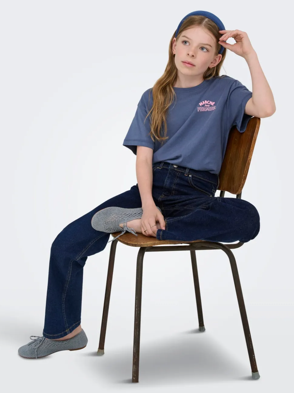 KOGJUICY Taille moyenne Wide Leg Fit Jeans