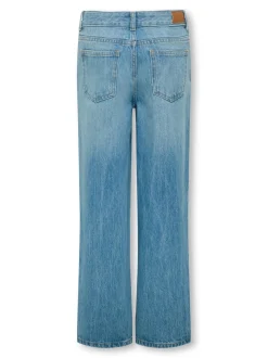 KOGLOPEZ Taille basse Wide Leg Fit Longueur cheville Jeans