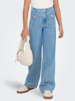KOGMADELINE Taille haute Wide Leg Fit Jeans