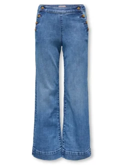 KOGMADISON Taille haute Wide Leg Fit Longueur cheville Jeans
