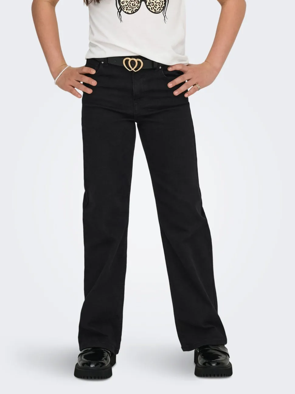 KOGMADISON Taille moyenne Wide Leg Fit Jeans