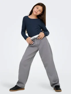 KOGMILEY Straight Fit Pantalon à jambe large