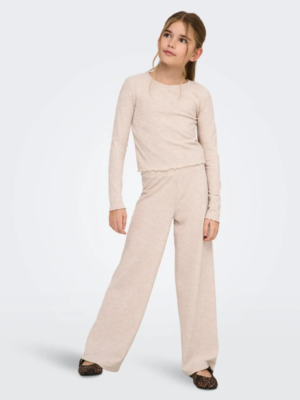 KOGNELLA Wide Leg Fit Pantalon à jambe large