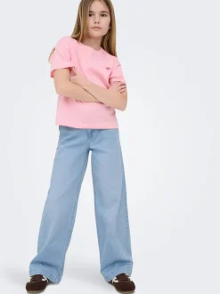 KOGNEW Taille moyenne Wide Leg Fit Jeans