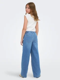 KOGNEW Taille moyenne Wide Leg Fit Jeans