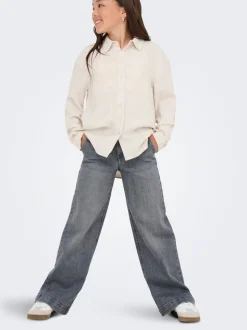 KOGNEW Wide Leg Fit Jeans