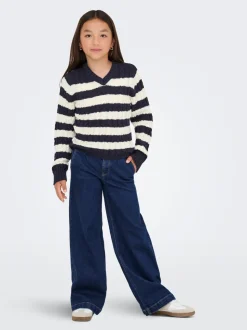 KOGNEW Wide Leg Fit Jeans