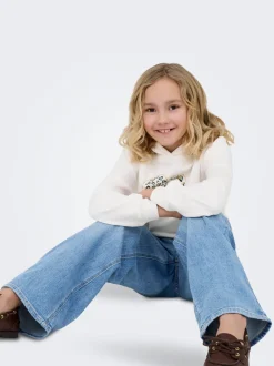KOGPALMA Taille moyenne Wide Leg Fit Jeans