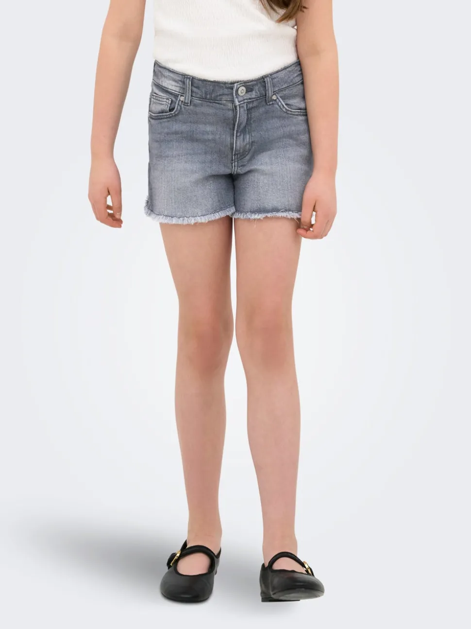 KOGROBYN Straight Fit Short en denim