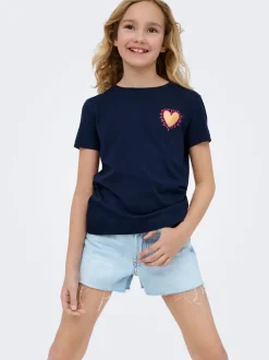 KOGROBYN Taille haute Regular Fit Short en denim