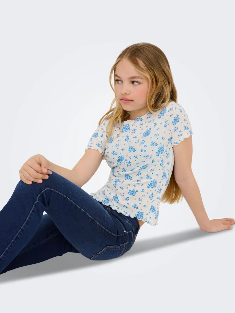 KOGROYAL Taille moyenne Flared Fit Jeans