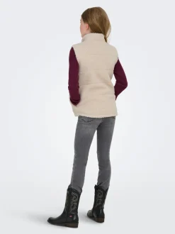 KOGSANDRA Gilet en peluche
