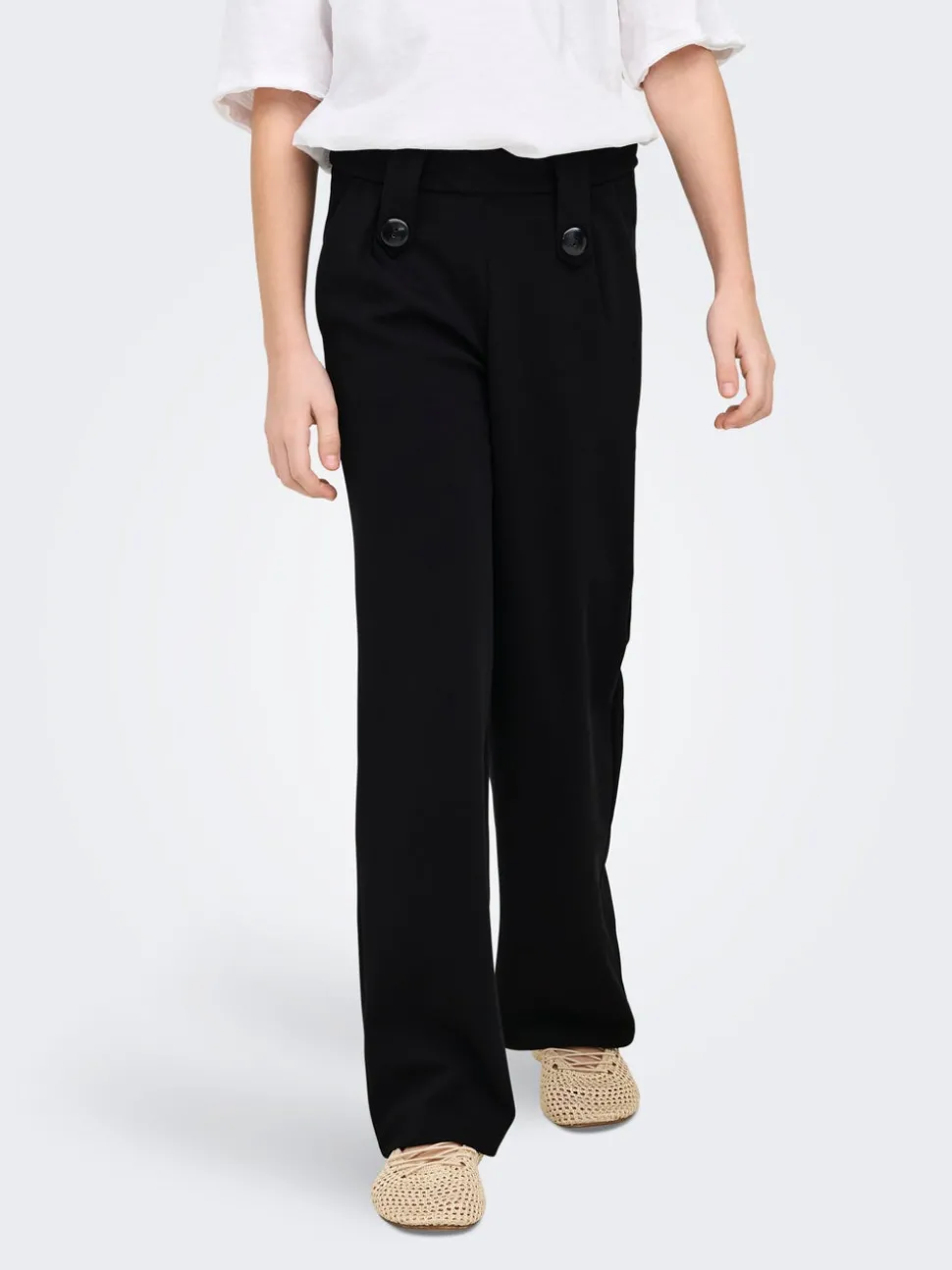 KOGSANIA Regular Fit Pantalon à jambe large