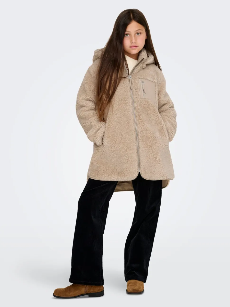 KOGSASCHA Manteau en peluche