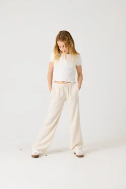 KOGSIESTA Straight Fit Lin Pantalon