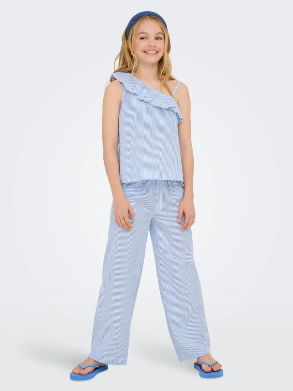 KOGSMILLA Straight Fit Pantalon à jambe large