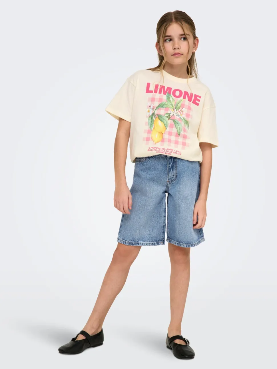 KOGSONNY Taille haute Regular Fit Short en denim