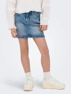 KOGSTELLA Jean Jupe en denim Jupe courte