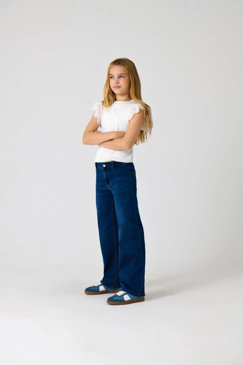 KOGSYLVIE Wide Leg Fit Jeans