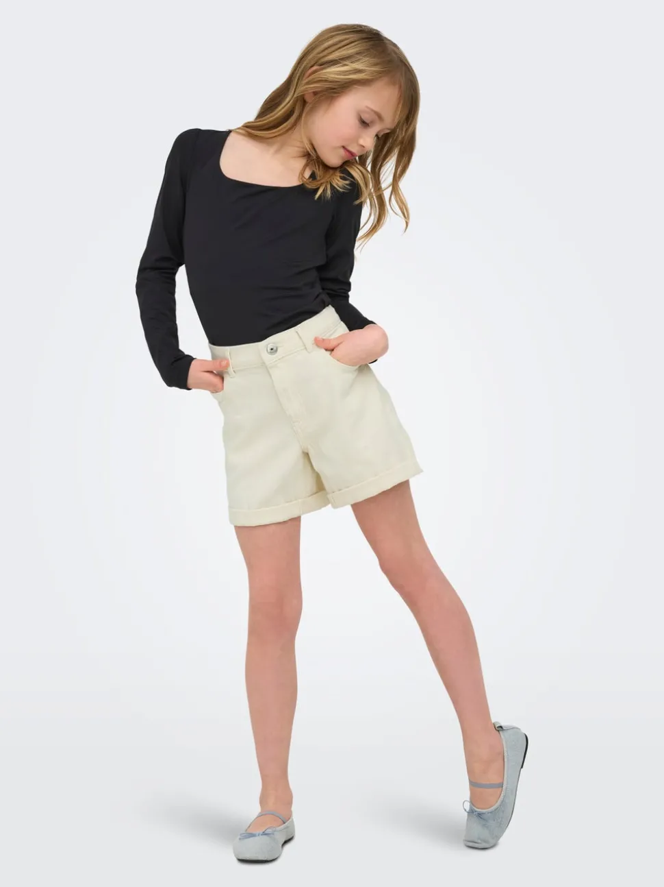 KOGVEGA Regular Fit Short en denim