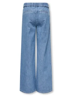 KOGYASMIN Taille moyenne Wide Leg Fit Jeans