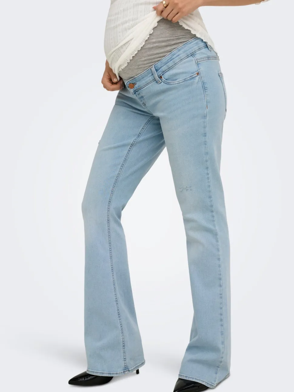 OLMBLUSH Flared Fit Jeans