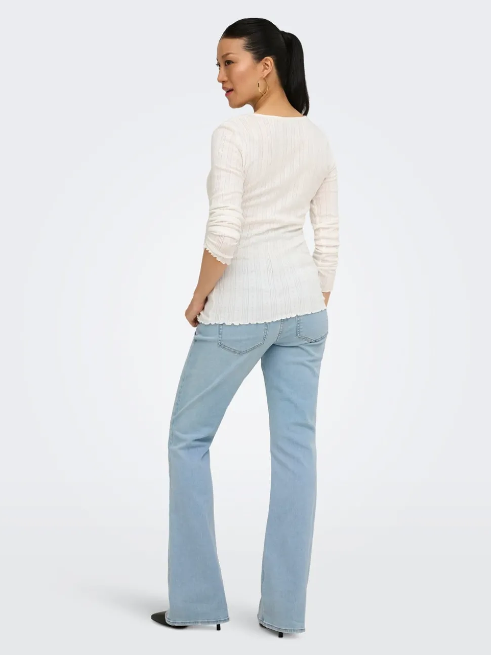 OLMBLUSH Flared Fit Jeans
