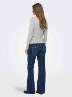 OLMBLUSH Flared Fit Jeans