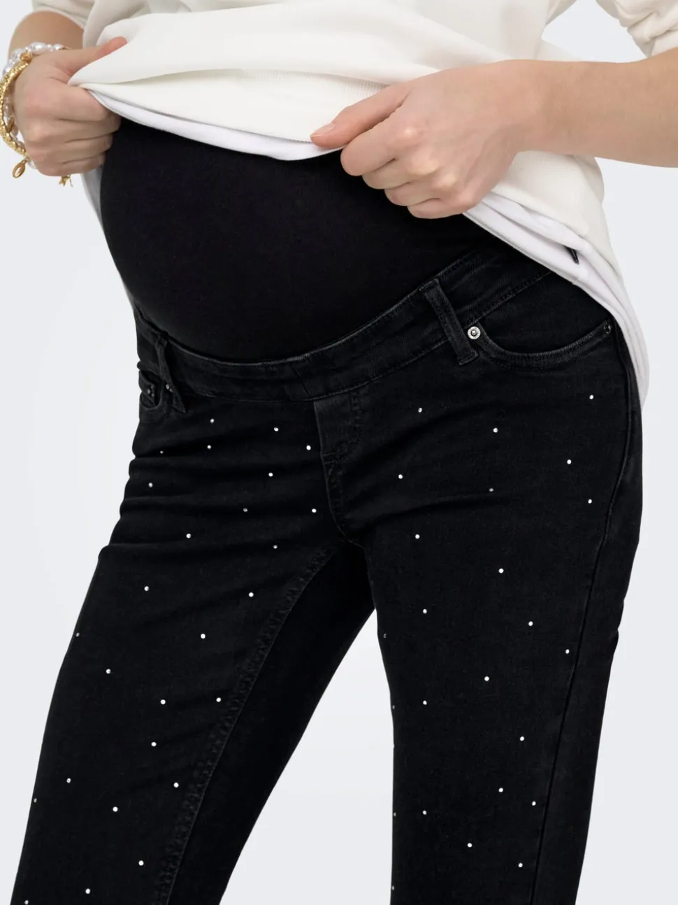 OLMBLUSH Flared Fit Jeans