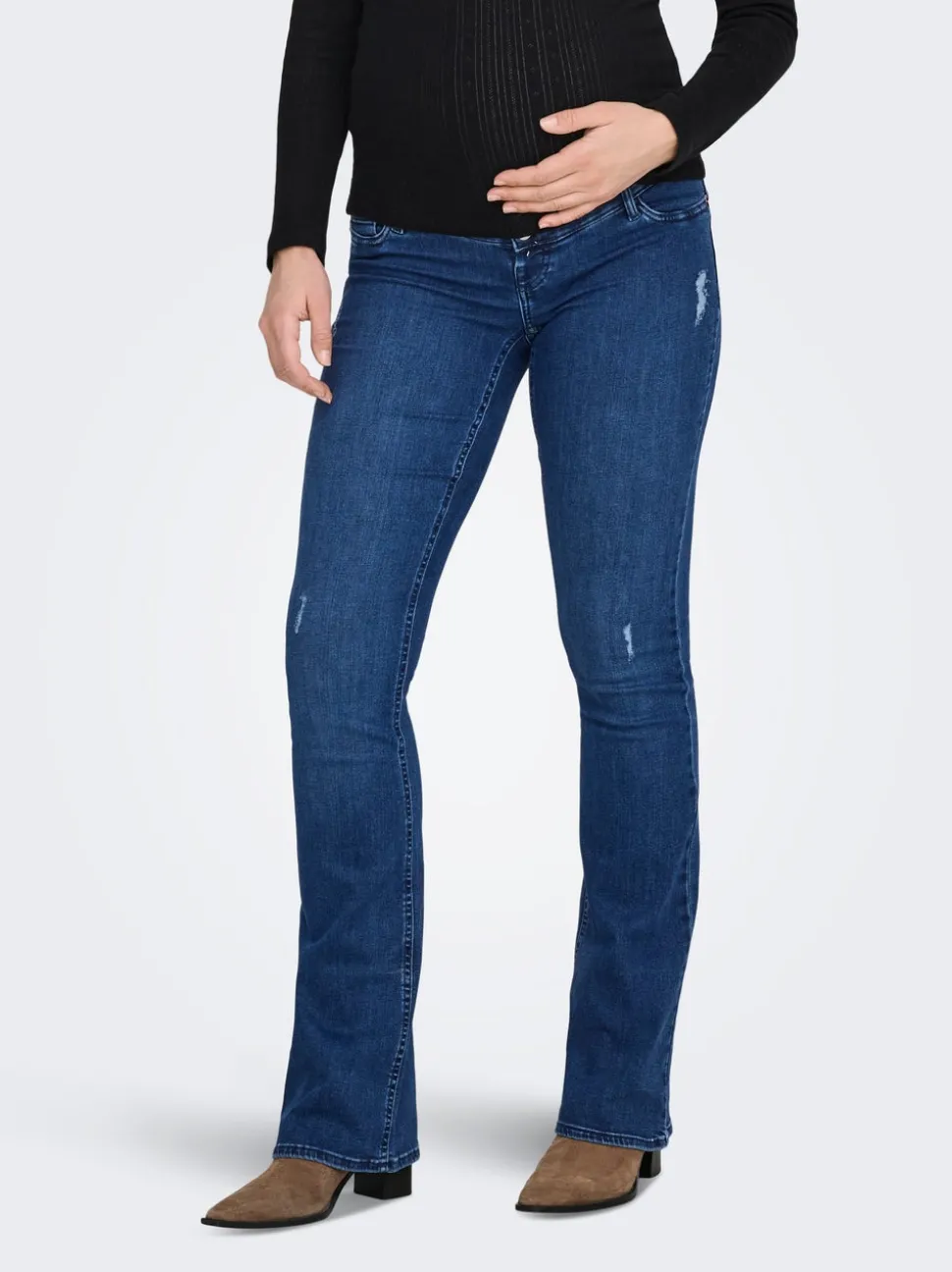 OLMBLUSH Flared Fit Jeans