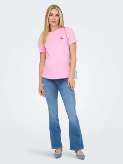 OLMBLUSH Taille moyenne Flared Fit Jeans