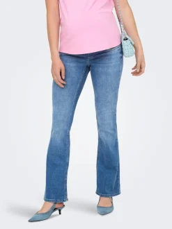 OLMBLUSH Taille moyenne Flared Fit Jeans