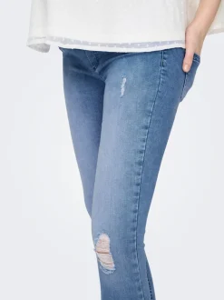 OLMBLUSH Taille moyenne Skinny Fit Longueur cheville Jeans