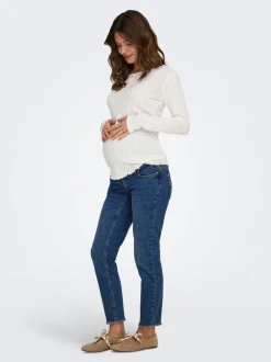 OLMBLUSH Taille moyenne Skinny Fit Longueur cheville Jeans