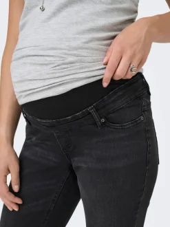 OLMBLUSH Taille moyenne Skinny Fit Longueur cheville Jeans