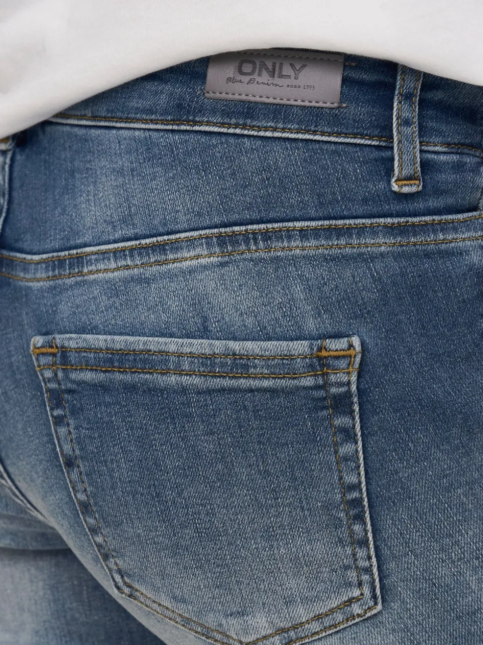 OLMBLUSH Taille moyenne Skinny Fit Longueur cheville Jeans