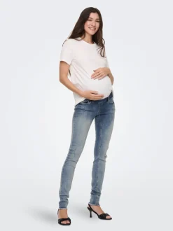 OLMBLUSH Taille moyenne Skinny Fit Longueur cheville Jeans