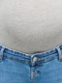 OLMBLUSH Taille moyenne Skinny Fit Longueur cheville Jeans