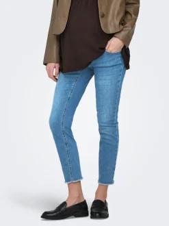 OLMBLUSH Taille moyenne Skinny Fit Longueur cheville Jeans