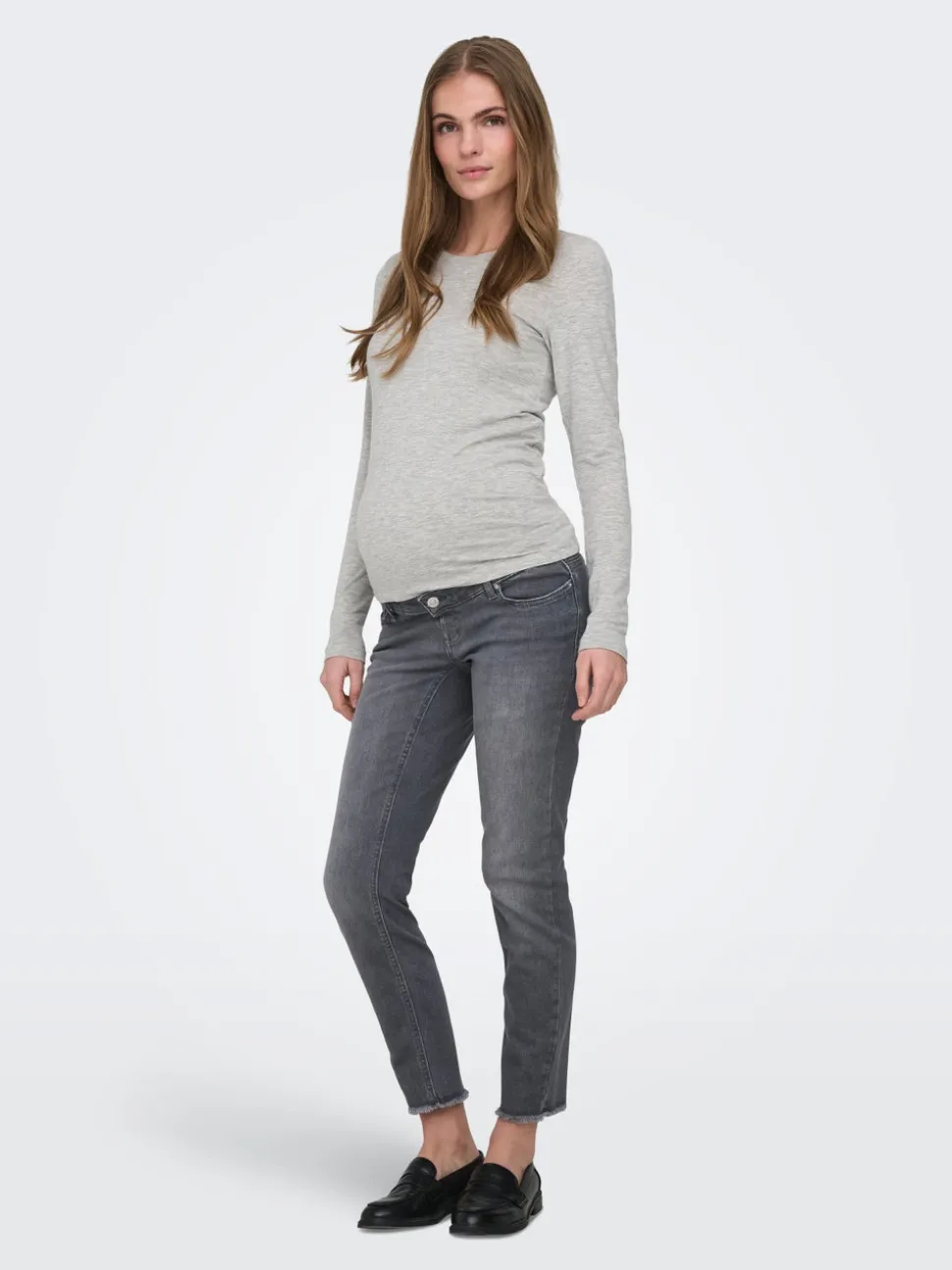 OLMBLUSH Taille moyenne Skinny Fit Longueur cheville Jeans
