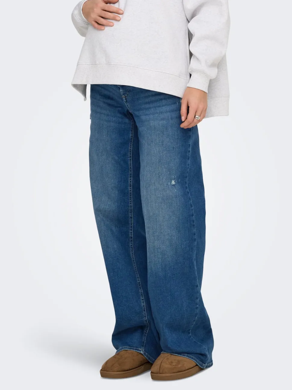 OLMBLUSH Wide Leg Fit Jeans