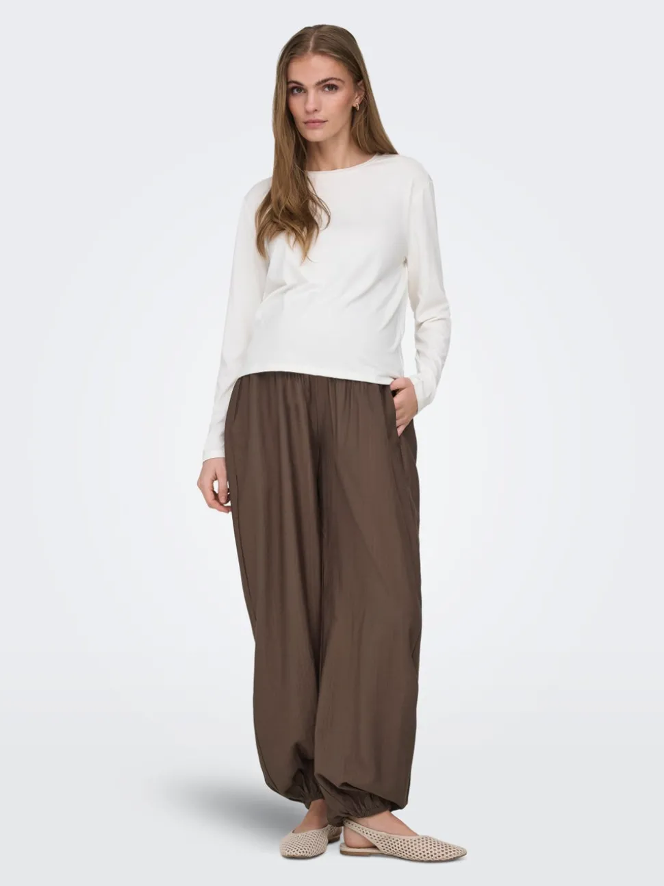 OLMCAMILLE Balloon Fit Pantalon