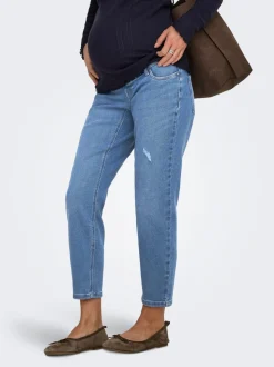OLMCATWALK Taille haute Mom Fit Longueur cheville Jeans