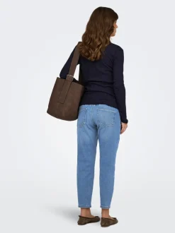 OLMCATWALK Taille haute Mom Fit Longueur cheville Jeans