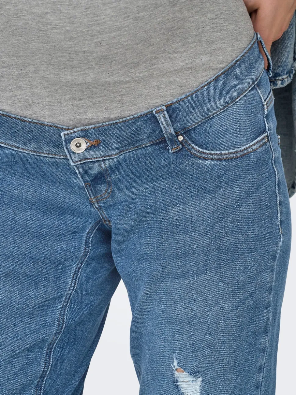 OLMCATWALK Taille haute Mom Fit Longueur cheville Jeans