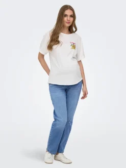 OLMEMILY Straight Fit Longueur cheville Jeans