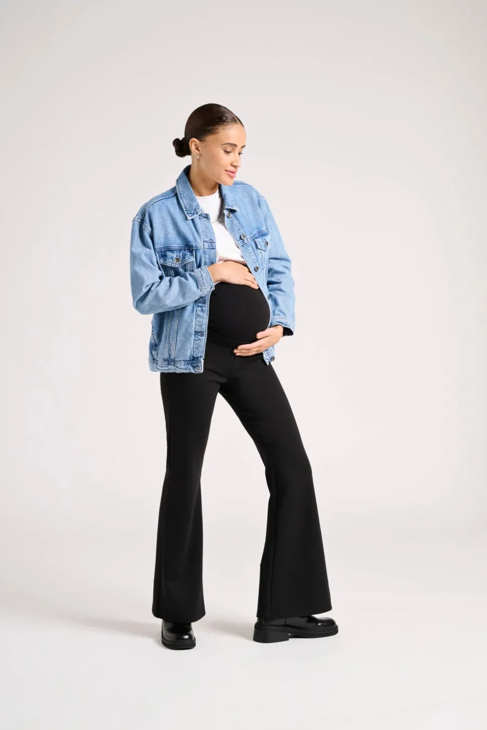 OLMFEVER Regular Fit Pantalon à jambe large